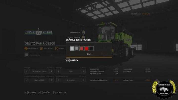 FS19 – Deutz-Fahr C9300 V1