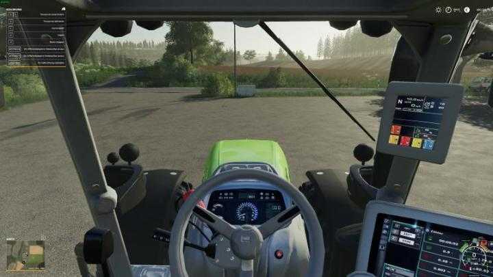 FS19 – Deutz-Fahr Series 7 Hd Interior V1.0.0.1