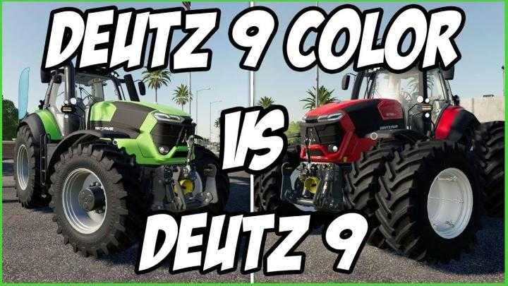 FS19 – Deutz Fahr Series 9 Muilticolor V1.0.0.3