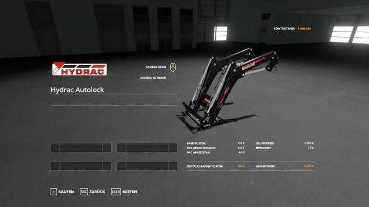 FS19 – Device Pack Frontlader Hauer V1.1