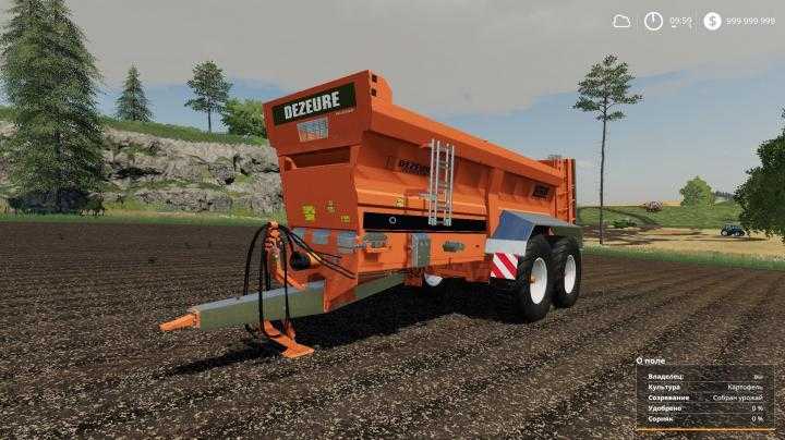 FS19 – Dezeure Epandeur De Fumier 2 V1.1