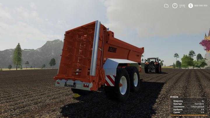 FS19 – Dezeure Epandeur De Fumier 2 V1.1