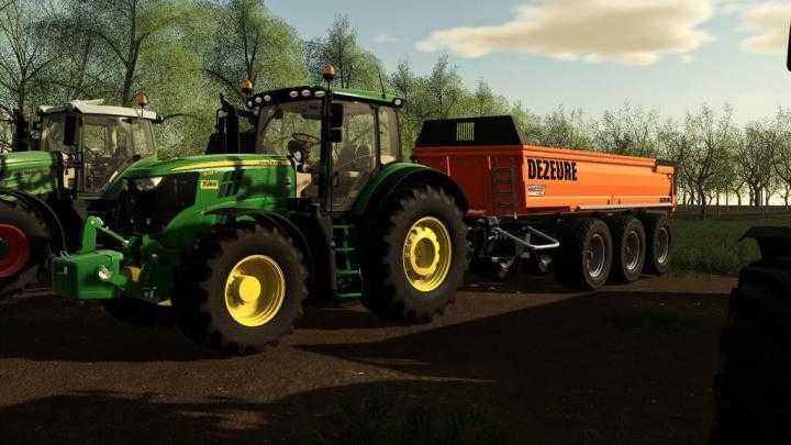 FS19 – Dezeure Tpx 36S Trailer V1.1