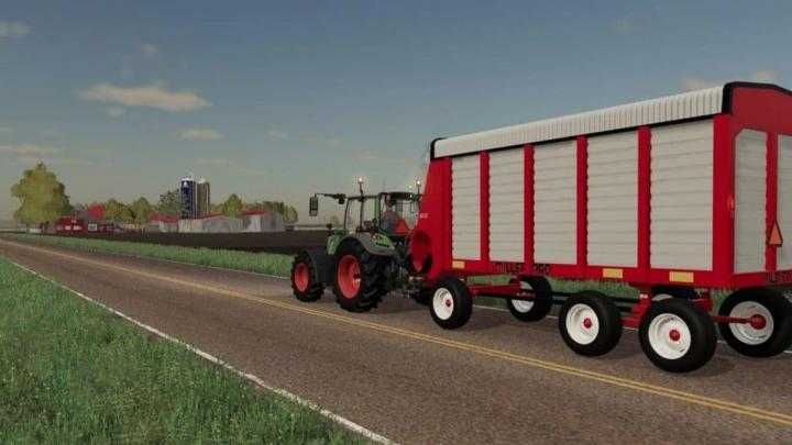 FS19 – Dion 1060 Steel Forage Wagon V1