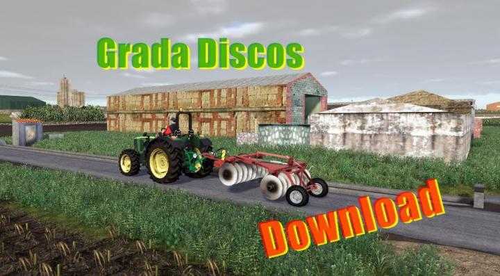 FS19 – Disc Harrow Red V1