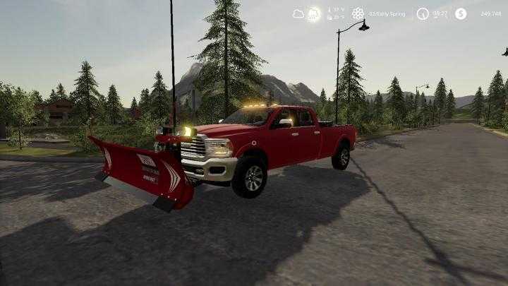 FS19 – Dodge 2020 Ram 2500 W/Plow V1