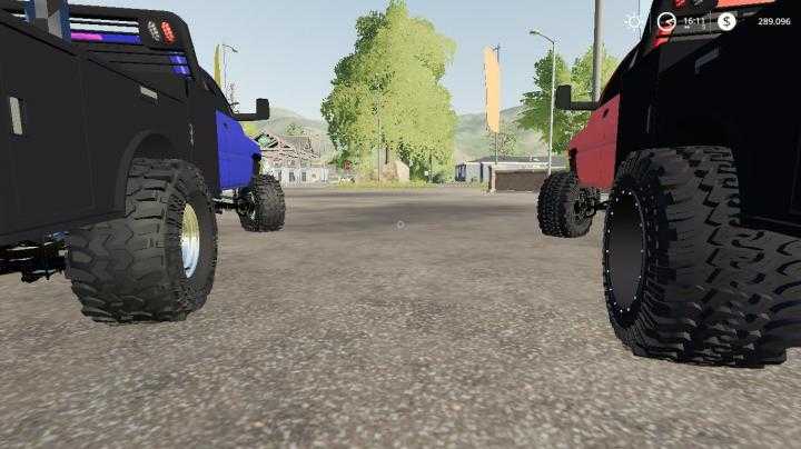 FS19 – Dodge Ram 2500 Flatbed V1.1