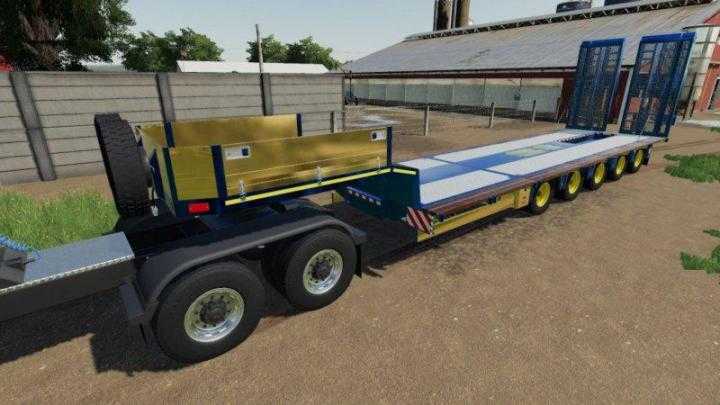 FS19 – Doll Low Loader Trailer V1