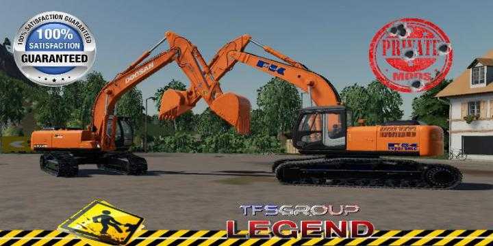 FS19 – Doosan Kobleco Excavator V1.5