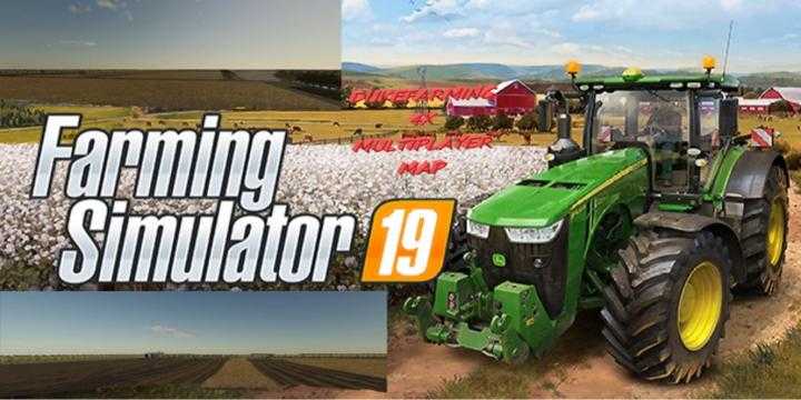 FS19 – Dukefarming 4X Multiplayer Map V1