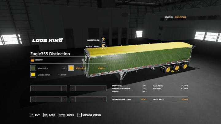 FS19 – Eagle355Th Distinction V1