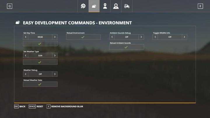 FS19 – Easy Development Controls V1.0.0.0