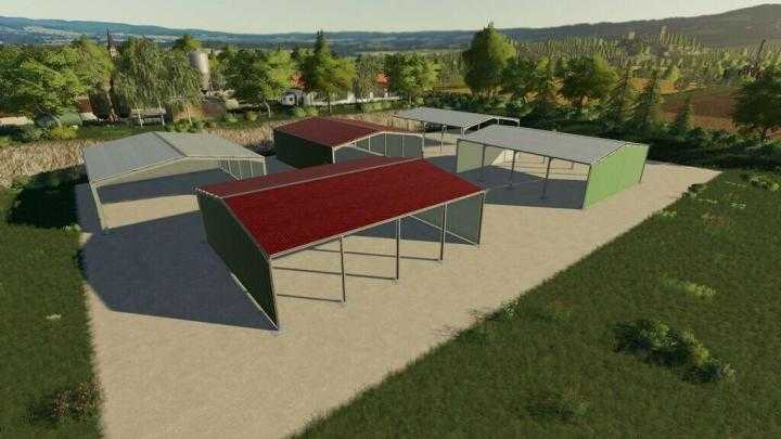 FS19 – Easyshed Set Prefab V1.1