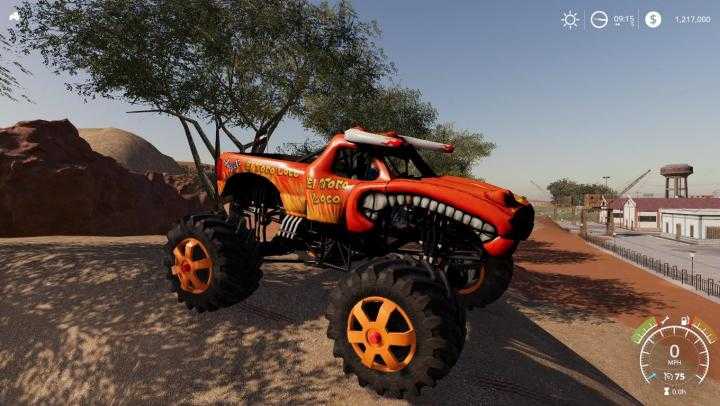 FS19 – El Toro Loco Monster Truck V1