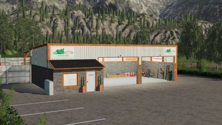 FS19 – Entreprise Paysagiste Prefab V1