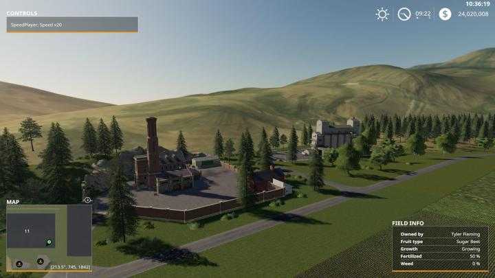 FS19 – Eureka Farms Map V1.2