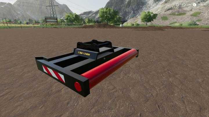 FS19 – Excavator Grade Beam For Volvo 150 V1