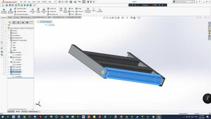 FS19 – Excavator Grade Beam For Volvo 150 V1