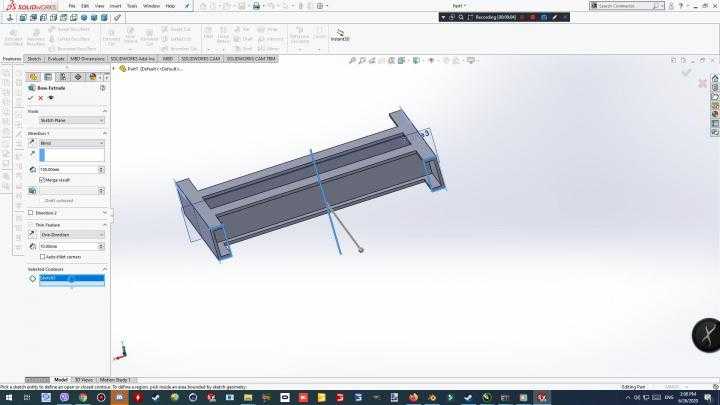 FS19 – Excavator Grade Beam For Volvo 150 V1