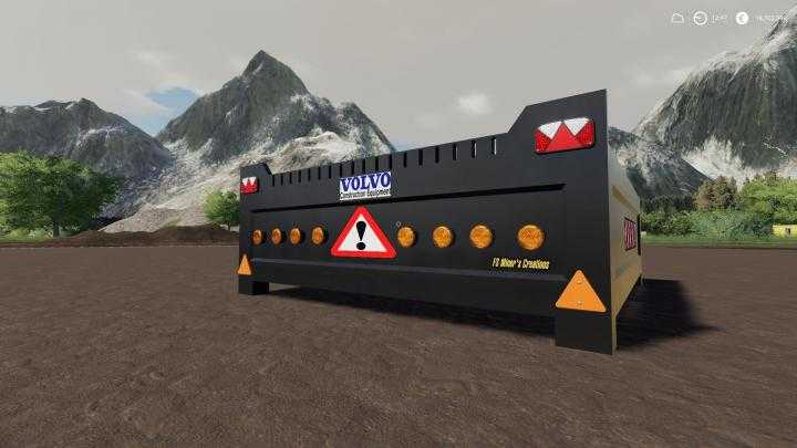 FS19 – Excavator Grade Beam For Volvo 150 V1