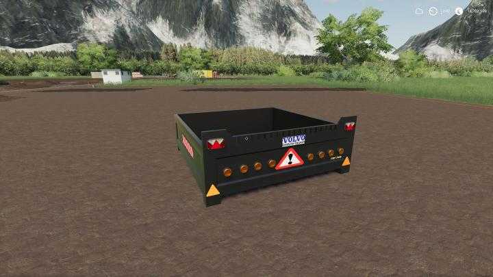 FS19 – Excavator Grade Beam For Volvo 150 V1