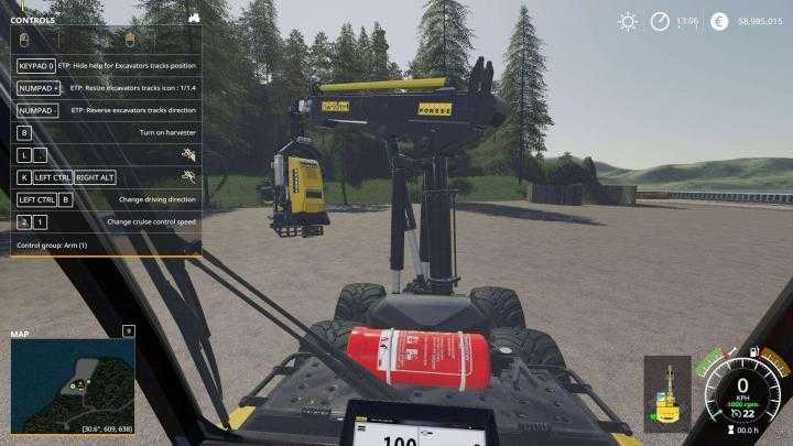 FS19 – Excavators Tracks Position V1.1