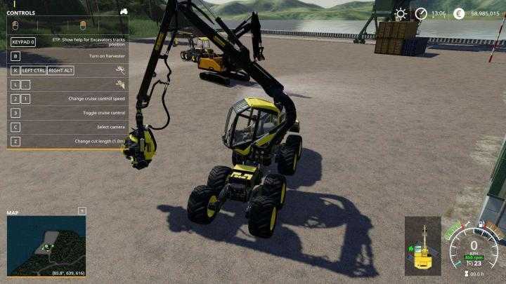 FS19 – Excavators Tracks Position V1.1