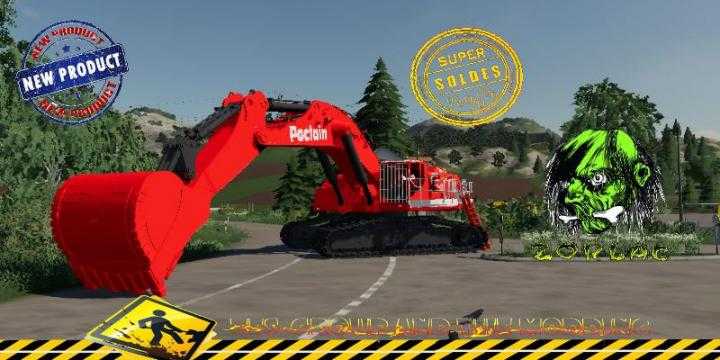 FS19 – Excavatrice Poclain 1000 V1.5