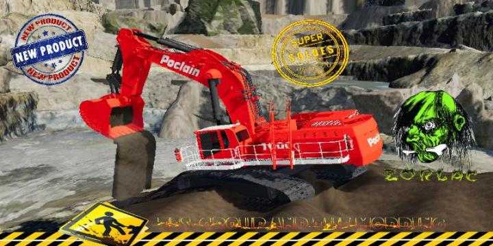 FS19 – Excavatrice Poclain 1000 V1.5