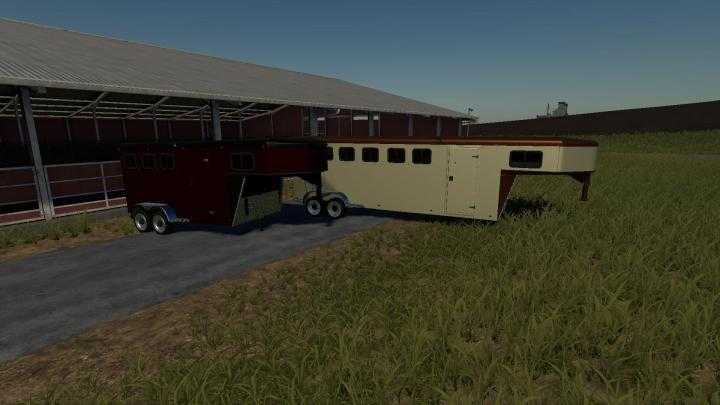 FS19 – Exp19 3 And 6 Horse Trailers V1