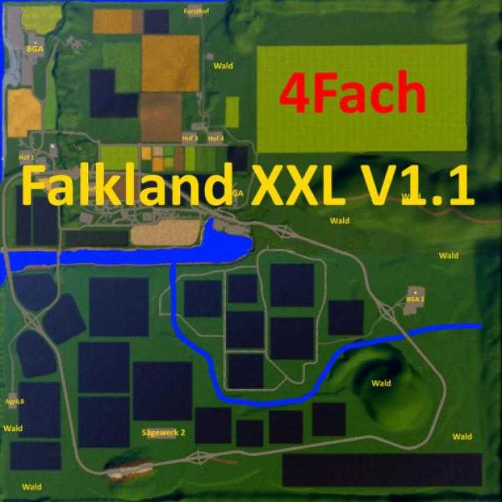 FS19 – Falkland Xxl Map V1.1