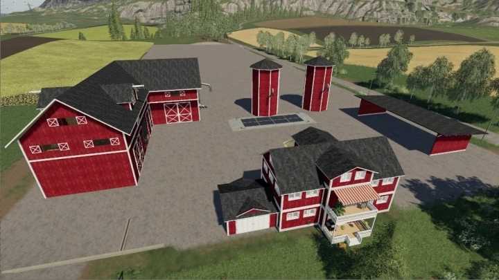 Farm Buildings Pack V1.0 FS19