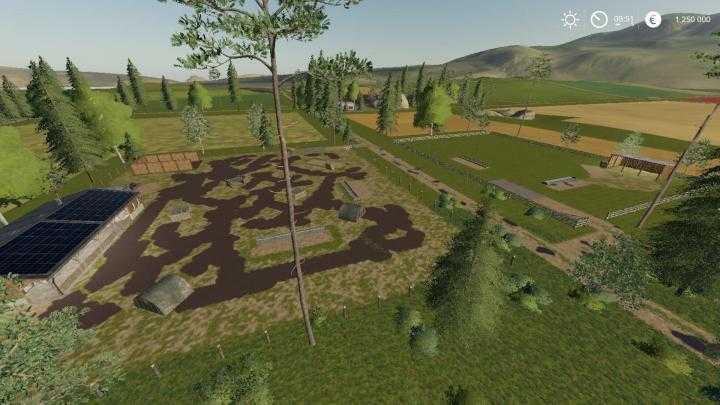 FS19 – Farm Waterfall Rus Map V1