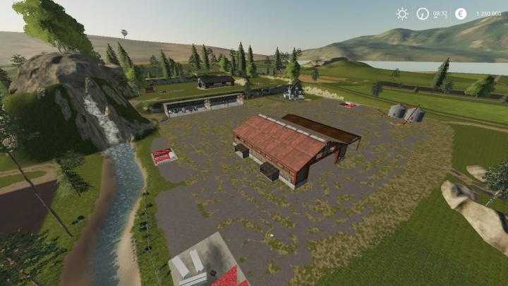 FS19 – Farm Waterfall Rus Map V1