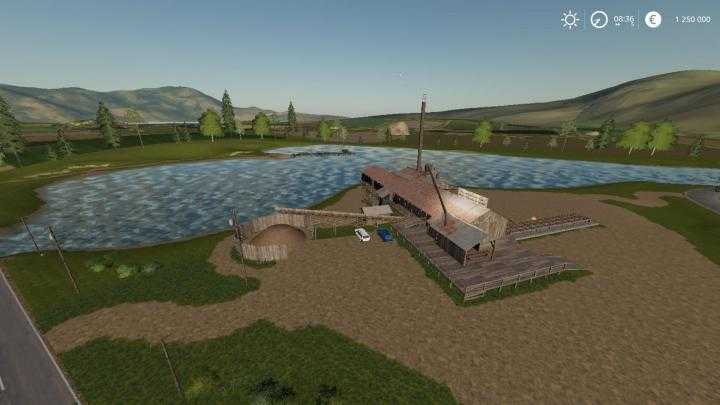 FS19 – Farm Waterfall Rus Map V1