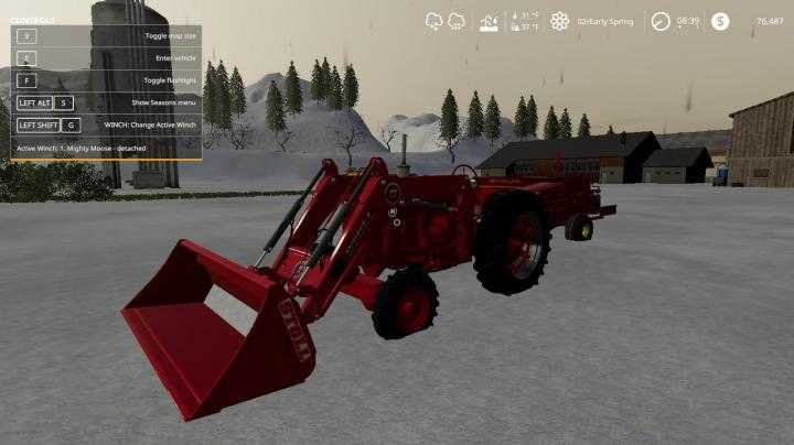 FS19 – Farmall M Tractor V2