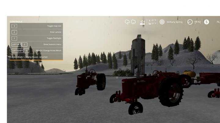 FS19 – Farmall M Tractor V2