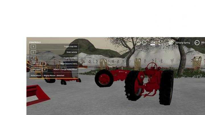 FS19 – Farmall M Tractor V2