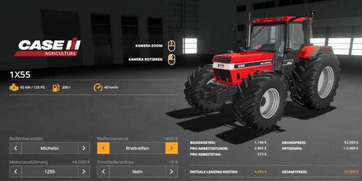 FS19 – [Fbm Team] Case Ih 1X55 V1