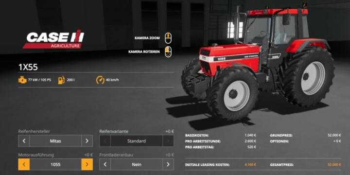 FS19 – [Fbm Team] Case Ih 1X55 V1