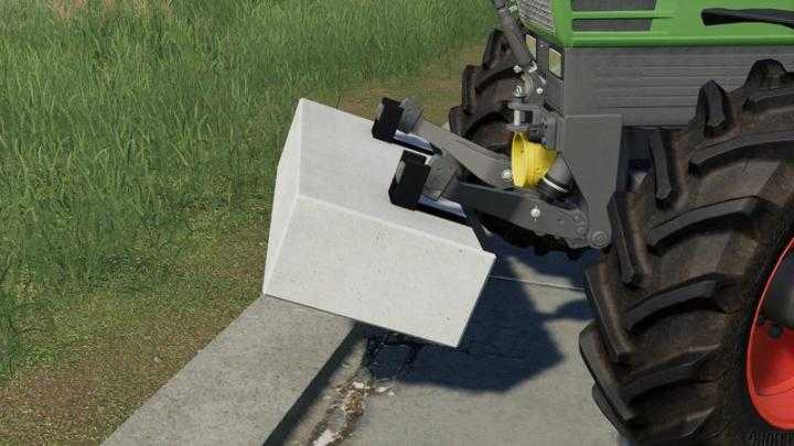 FS19 – [Fbm Team] Concrete Weight V1