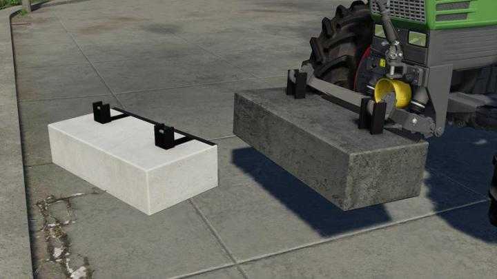 FS19 – [Fbm Team] Concrete Weight V1