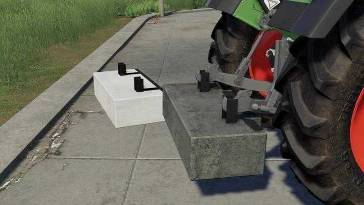 FS19 – [Fbm Team] Concrete Weight V1