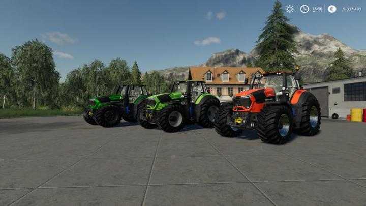 FS19 – [Fbm Team] Deutz Series 9 Update V1.0.1.0