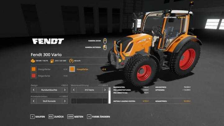 FS19 – [Fbm Team] Fendt Vario 300 V1