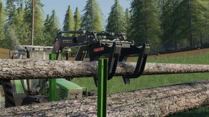 FS19 – Fbm Team Frontloader Log Grapple