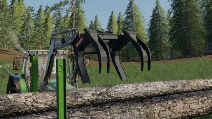 FS19 – Fbm Team Frontloader Log Grapple