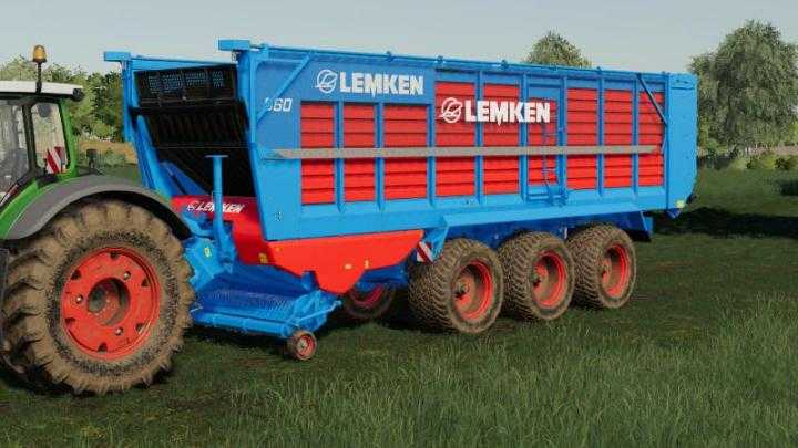 FS19 – Lemken 560 Trailer V1