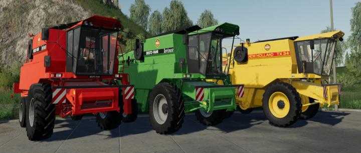 FS19 – [Fbm Team] New Holland Tx34 / Deutz-Fahr Topliner Prototyp V1