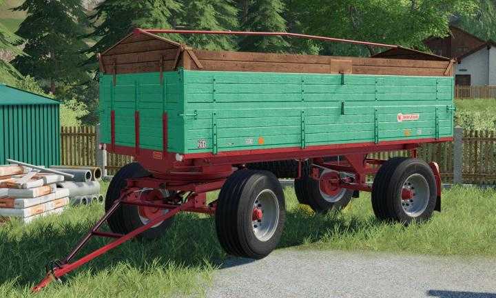 FS19 – [Fbm Team] Old 7.1T Trailer V1